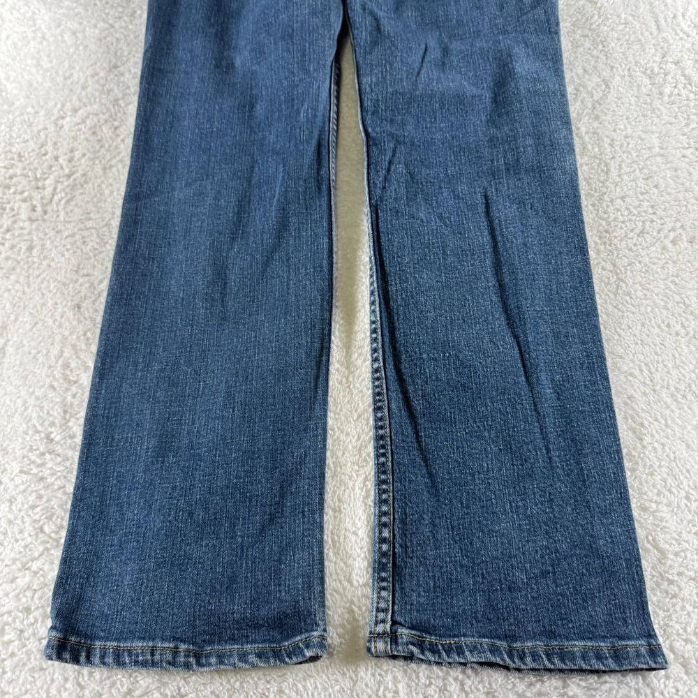 Levi's Original Slender Straight 526 Blue Denim Stretch Jeans 14 M (36x32) - Picture 10 of 11